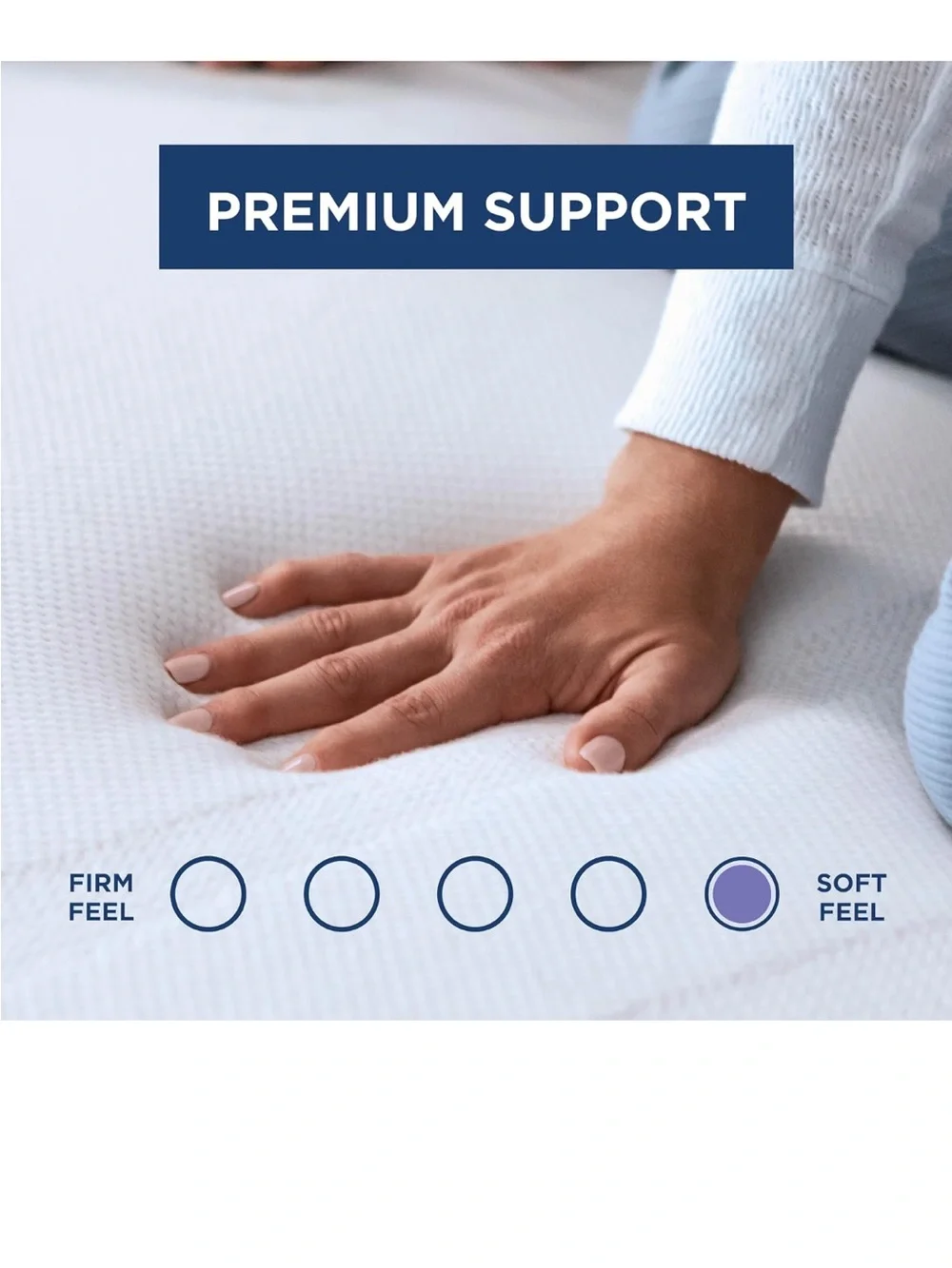 Tempur-Pedic TEMPUR Supreme Topper, Twin XL